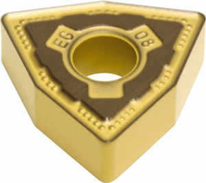 Sumitomo WNMG433EEG AC630M Carbide Turning Insert Al2O3 Finish, 1/2" Inscribed Circle, 3/64" Corner Radius, 80° Trigon 19PWCGL - 45226925