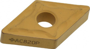 Sumitomo DNMG432EMU AC820P Carbide Turning Insert Al2O3 Finish, 1/2" Inscribed Circle, 1/32" Corner Radius, 55° Diamond 19RJAFP - 65340556