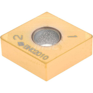 Sumitomo 4NCCNGA432 BNC2010 PCBN Turning Insert 1/2" Inscribed Circle, 1/32" Corner Radius, 80° Diamond 166QEKG - 59098376