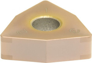Sumitomo 6NCWNGA432 BNC160 PCBN Turning Insert TiN Finish, 1/2" Inscribed Circle, 1/32" Corner Radius, 80° Trigon 16HUCEP - 71969331