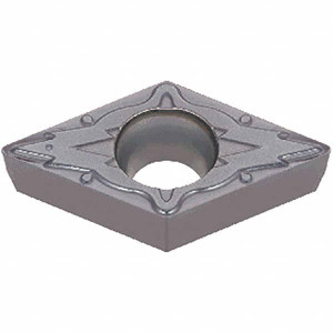 Tungaloy Turning Insert DCMT32.51 PSF AH8005, Coated, 0.457" Long, 3/8" Inscribed Circle, 0.0157" Corner Radius, 55° Diamond, Series DCMT 6747767 - 37465143