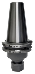 Toolmex CAT40 Collet Holder ER16 Collet x 2-3/4" Gage Length L1, 1/32 - 13/32" Clamp Range - 8-100-4010P