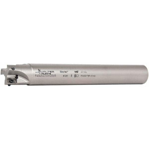 Walter Tools 1-1/4" Cut Diam, 15mm Max Depth, 1-1/4" Shank Diam, Cylindrical Shank, 9.87" OAL, Indexable Square-Shoulder End Mill F4042 Toolholder, Uses AD.T 1606 Insert Style, 90° Lead Angle 5205213 - 43486844