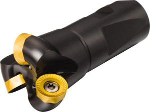 Sandvik Coromant 1-1/4" Cut Diam, 6.35mm Max Depth, 6.0236" High, Indexable High-Feed Face Mill Takes 2 Inserts, RCKT 13 04 00 Insert Style, RA200MNxx Toolholder Style, Series CoroMill 200 5737644 - 51488401