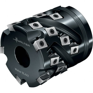 Walter Tools 2-1/2" Cut Diam, 1" Arbor Hole Diam, 1.772" Max Depth, Indexable Square-Shoulder Face Mill Takes 12 Inserts, 90° Lead Angle, 2.756" High, LN 1306 Insert Style, Through Coolant 6365080 - 42072041