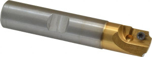 SUPERBEE 0.07 to 0.125" Cut Radius, 3/4" Diam, 5/8" Max Depth, 3/4" Shank Diam, Indexable Concave Radius Cutter Takes 1 Insert, 4" OAL, EM 15 Insert Style, BE Toolholder Style BE4811548C2 - 78621687