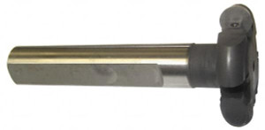 Cutting Tool Technologies Shank Connection, 1/4" Cutting Width, 0.87" Depth of Cut, 3" Cutter Diam, Indexable Slotting Cutter 1-1/4" Shank Diam, RT Toolholder, RDC 21 Insert RT-120 - 86975885