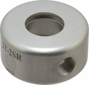 Allied Machine 1/8 NPT, 3/4" ID x 1-3/4" OD, Rotary Coolant Adapter for Indexable Tools 7/8" Thick, 5/16 NC" Drive Rod Thread, Series T-A 2T-2SR - 79731956
