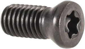 Hertel M5x0.8 T20 Torx Torx Screw for Indexables Countersunk Head, Flat Point, Screw Compatible, HID Toolholder, Series HID 4006150 - 39270707