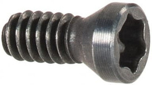 Hertel M1.6x0.35 T6 Torx Torx Screw for Indexables Countersunk Head, Flat Point, Screw Compatible, HID Toolholder, Series HID 4006145 - 39270772
