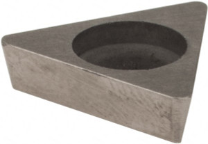 Hertel 3/8" Inscribed Circle, Triangle External Turning Shim for Indexables 1/8" Thick, SKTP Shim Style, Negative Rake, Neutral Cut 8000183 - 77817492