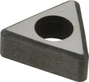 Made in USA 3/8" Inscribed Circle, Triangle Interchangeable Head Shim for Indexables Carbide, 3/16" Thick, ITSN Shim Style, Negative Rake ITSN-332 - 03040326