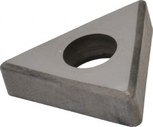 Made in USA 1/2" Inscribed Circle, Triangle Shim for Indexables Carbide, 3/16" Thick, TSN Shim Style, Negative Rake, Left Hand, Right Hand Cut TSN-435 - 03040870