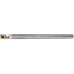 Carmex 1/4" Shank Diam, External Indexable Thread Mill Takes 1 Insert, 8 Insert Style, SR Toolholder Style, 4" OAL, Through Coolant SR0250H08C - 02026607