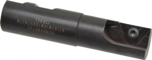 Kennametal 1.18" Diam, 2.03" Max Hole Depth, 1" Shank Diam, Internal/External Indexable Thread Mill Takes 1 Insert, 1.06" Insert Size, STN 27 Insert Style, K118 Toolholder Style, 4.38" OAL, Through Coolant 1280548 - 80748353