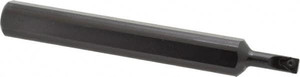 Carmex 5" OAL Right Hand Internal Indexable Threading Toolholder 0.26" x 0.26" Shank, Uses 08IR Inserts, SI Toolholder, Series SIR SIR0265K08 - 08716011