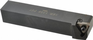 Hertel 7" OAL Right Hand External Indexable Threading Toolholder 1-1/4" x 1-1/4" Shank, Uses 27ER Inserts, HSE Toolholder, Series HSER H00125146 - 53438552