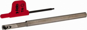 Iscar 4" OAL Right Hand Internal Indexable Threading Toolholder 1/4" x 1/4" Shank, Uses Multiple Insert Styles, SI Toolholder, Series IscarThread 3890355 - 07139496