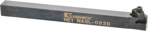 Kennametal 6" OAL Left Hand Internal/External Indexable Threading Toolholder 1/2" x 1/2" Shank, Uses N.2L Inserts, NAS Toolholder, Series Top Notch 1095674 - 88228812