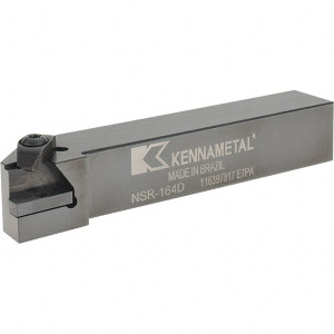 Kennametal 152.4mm OAL Right Hand External Indexable Threading Toolholder 25.4mm x 25.4mm Shank, Uses N.4R Inserts, NS Toolholder, Series Top Notch 1097595 - 64924129