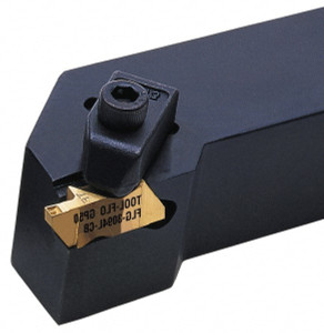 Tool-Flo 6" OAL Left Hand External Indexable Threading Toolholder 1-1/4" x 1-1/4" Shank, Uses FL 4L Inserts, FLS Toolholder, Series FLSL 93302020D - 75001339
