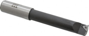 Borite 11/16" Min Bore, 3-1/2" Max Depth, 11LC Indexable Boring Bar 5-1/2" OAL, 3/4" Shank Diam, Uses TT 221, 11LC Inserts 11LC C-5 - 78085883