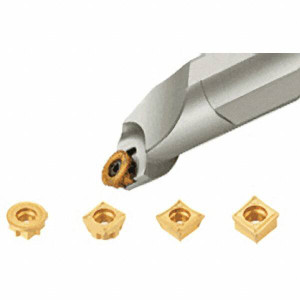 Iscar 1" Min Bore, 2" Max Depth, Right Hand S-SUXC Indexable Boring Bar 10" OAL, 3/4" Shank Diam, Uses C/QC95MT 1005.., RC90MT 1205, SC45MT 1005.., S-SUXC Inserts 3606597 - 52731536