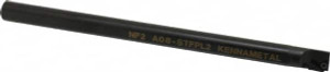 Kennametal 15.24mm Min Bore, Left Hand A-STFP Indexable Boring Bar 203.2mm OAL, 1/2" Shank Diam, Uses TP.., A-STFP Inserts, Through Coolant 1094656 - 01584606