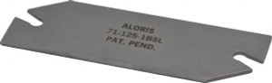 Aloris GTN-3 Indexable Cutoff Blade 1/8" Insert Width, Series AXA, BXA, CXA 71-125-1BSL - 09061888