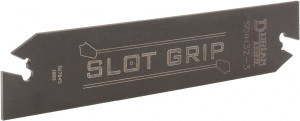 Dorian Tool SGIH Double End Neutral Indexable Cutoff Blade 31.8mm High x 2.39mm Wide x 149.9mm OAL, 3mm Insert Width 73310162956 - 47139431