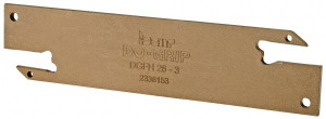 Iscar DGFH Double End Neutral Indexable Cutoff Blade 26mm High x 2.4mm Wide x 110mm OAL 2301242 - 52699592