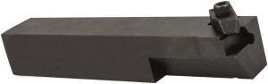 Hertel 7.36mm Max Depth, 0.195" Min Width, External Left Hand Indexable Grooving Toolholder 4-1/2" OAL, 3/4" x 3/4" Shank, Uses I_3R Inserts, IE Toolholder, Series HertelNotch 3000064 - 58394750