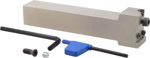 Iscar External Right Hand Indexable Grooving Toolholder 6" OAL, 1" x 1" Shank, Uses DG.. 2.. Inserts, MAHP Toolholder, Series Modular Grip 2801262 - 81856189