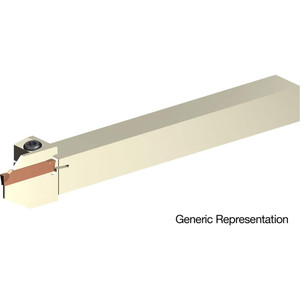 Sumitomo 16mm Max Depth, 2mm Min Width, External Right Hand Indexable Grooving Toolholder 120mm OAL, 16mm x 16mm Shank, Uses GCMN, GCML, GCMR Inserts, GNDL Toolholder, Series GND 2600AUJ - 36167716
