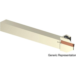 Sumitomo 10mm Max Depth, 3mm Min Width, External Left Hand Indexable Grooving Toolholder 120mm OAL, 10mm x 10mm Shank, Uses GCMN, GCML, GCMR Inserts, GNDL Toolholder, Series GND 2600AUD - 36167880