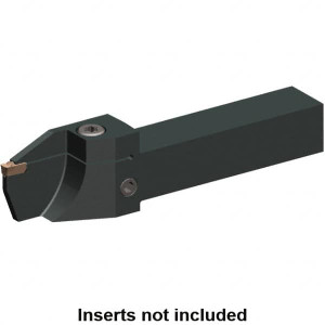Kennametal 26mm Max Depth, 2mm to 2mm Width, External Right Hand Indexable Grooving/Cutoff Toolholder 6" OAL, 1" x 1" Shank, Uses EG0200M02P02 Inserts, EVSC-T Toolholder, Series Beyond Evolution 5980914 - 69577302
