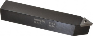 Borite 3/4" Shank Square Neutral Threading Indexable Insert Tool Bit 3/8" Inscribed Circle, Uses TT 321 Inserts, E Toolholder E-12 HD - 88515556