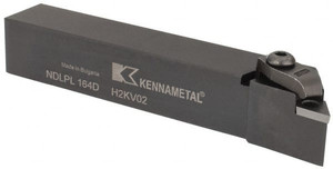 Kennametal External Left Hand Positive Rake Indexable Profiling Toolholder 6" OAL, 25.4mm x 25.4mm Shank, Uses DP.. Inserts, NDLP Toolholder, Series Top Notch 1097033 - 64922859