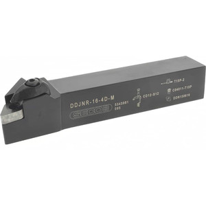 Seco Tools RH DDJN -6° Negative Rake Indexable Turning Toolholder 93° Lead Angle, 1" x 1" Shank, Takes DNMG 432 Inserts 02569288 - 04850517