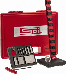 SPI 1/16 to 2" Micrometer and Caliper Calibration Kit Accurate to 0.00005" 11-368-8 - 69814895