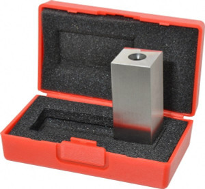 Value Collection 2" Square Steel Gage Block Accuracy Grade 0, Includes NIST Traceability Certification 630-72006 - 86275807
