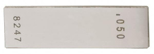 Value Collection 20" Rectangular Steel Gage Block Accuracy Grade AS-1, Includes NIST Traceability Certification 630-39216 - 86297504