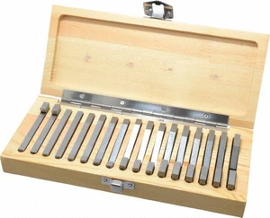 SPI 0.25 to 45° Angle, Angle Block Set 45-50 Rc Hardness, Includes 2 Riser Blocks, 17 Pieces 630-42752 - 64912983