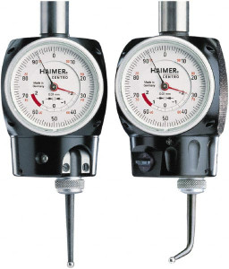 HAIMER 16mm Straight Shank, 5mm Point Diam, Dial Positioning Indicator 0.0001" Accuracy, 0.0004" Graduation 80.300.00.FHN - 69489151