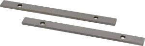 Value Collection 6" Long x 1/2" High x 1/8" Thick, Tool Steel Parallel 0.0002" Parallelism, Sold as Matched Pair 637-7510 - 06820708