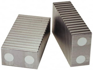 Value Collection 4" Long x 1" High x 2" Thick, Aluminum Parallel Sold as Matched Pair 285-2050 - 00204313