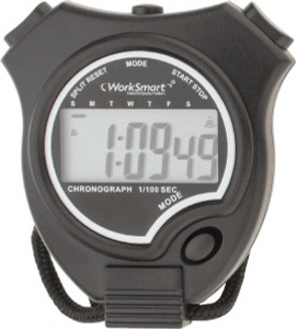 Value Collection Digital Stopwatch with Split Counter LR1154F, Black WS-PE-STOP-003 - 85881951