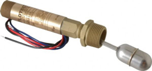 Dwyer Instruments 1" Thread, 200 Max psi, 220°F Max, Liquid Level Float 0.5 Float SG, Stainless Steel Stem L6EPB-B-S-3-A - 02956449