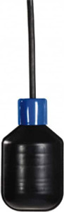 Made in USA 13 Max psi, 140°F Max, Liquid Level Float Chlorinated Polyethylene Stem, N.C. Switch Logic 122907-0034 - 38597746