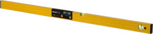 Smart Tool 48" Long 2 Vial Box Beam Level Aluminum, Yellow, 1 Level & 1 Plumb Vials 92296 - 03491040